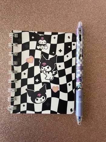 Carnet + stylo kuromi