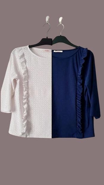 Lot de 2 tee-shirts femme - T. 40
