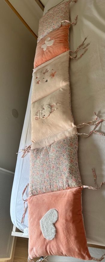 Tour de Lit Fille Motif Lapin