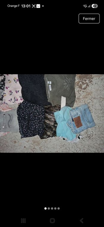 Lots vetements 8 ans 