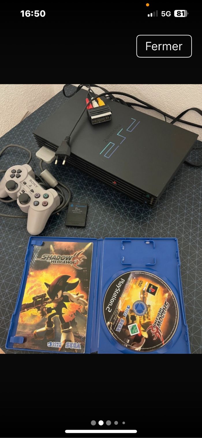 Console ps2 + manette + jeu - photo numéro 9