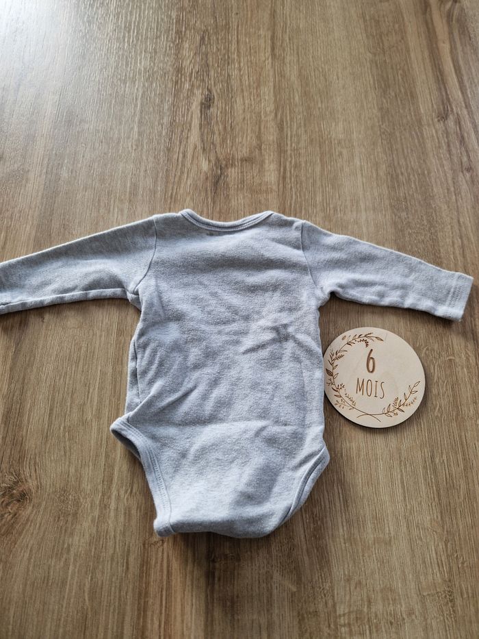 Body Bébé Cache-Cœur 6 Mois - Bougli Bougla - photo numéro 4