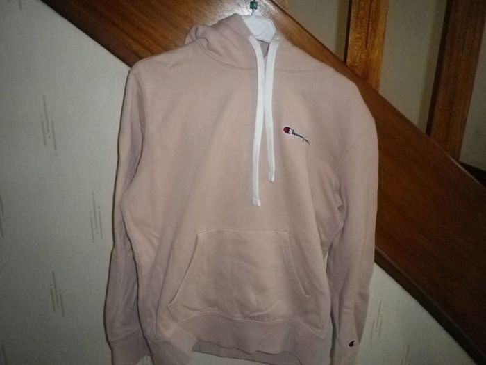 SWEAT COULEUR VIEUX ROSE
