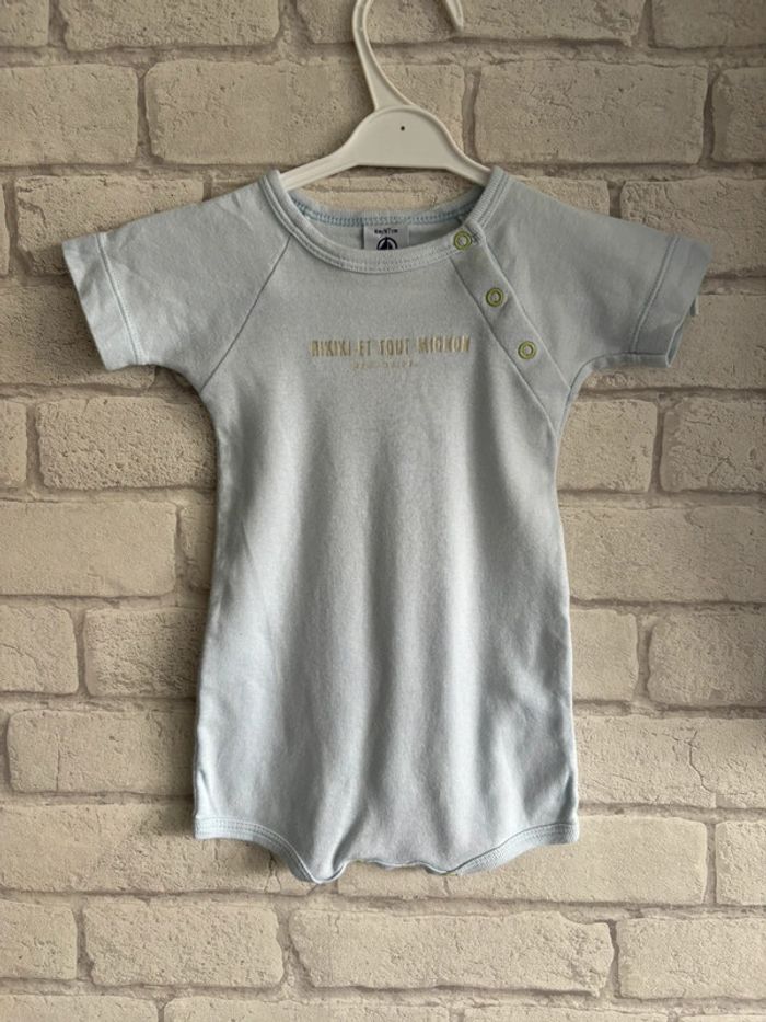 Body petit bateau taille 6 mois