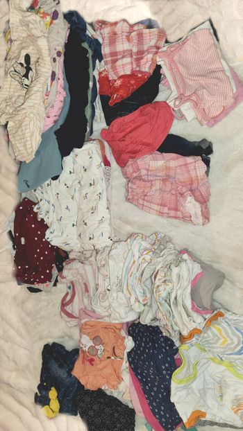 Lot vêtements fille 12 mois été