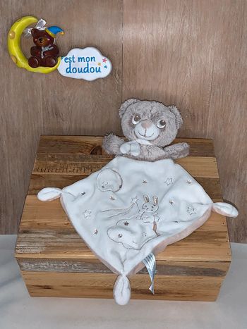 NIC347 doudou ours 🐻 nicotoy