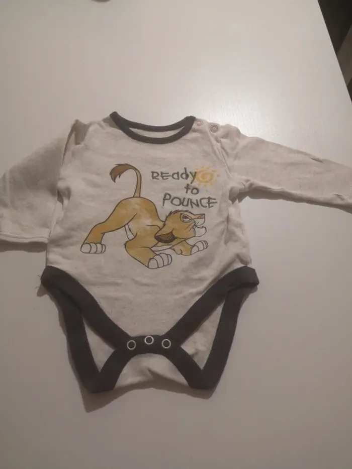 Lot de 3 bodies 6-9mois - photo numéro 3