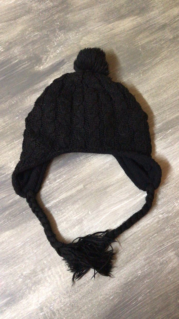 Bonnet péruvien noir.