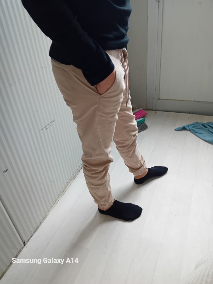 Pantalon crème - photo numéro 2