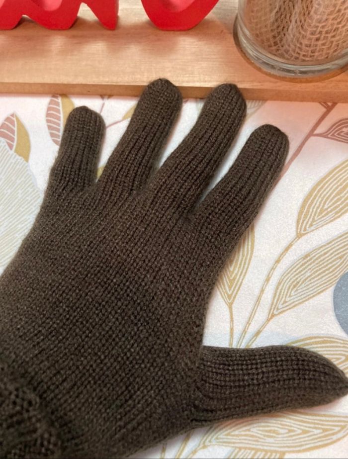 Gant long Marron - Taille Unique - photo numéro 4