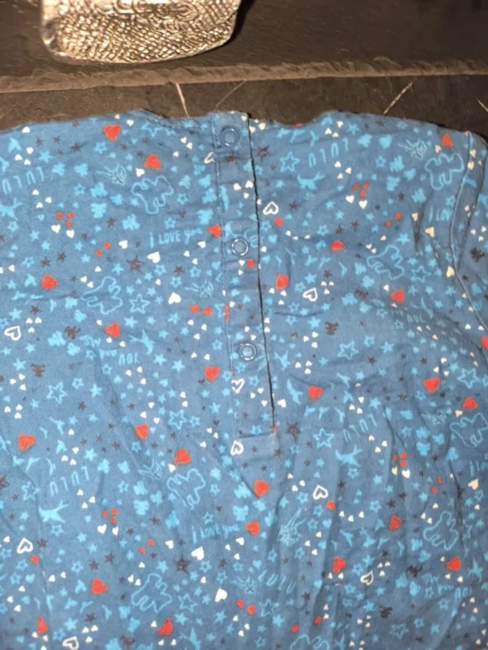 Robe 3 ans manches longues avec pressions à l'arrière - photo numéro 5