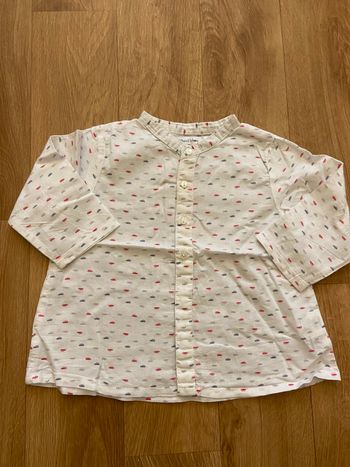 Chemise col mao garçon 9M