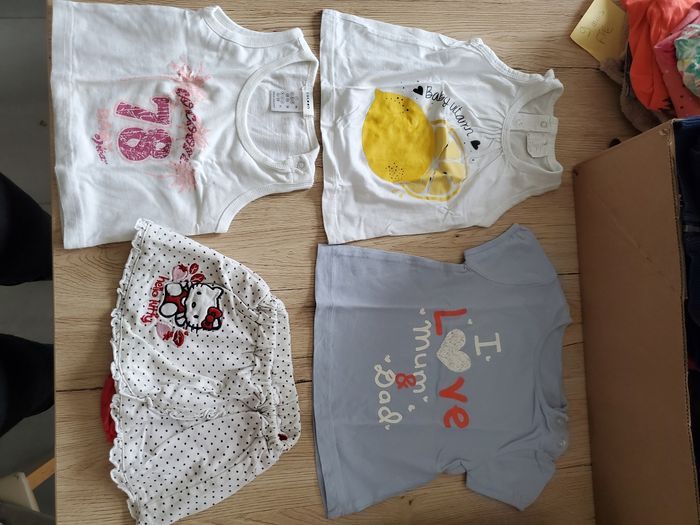 Lot de 16 vêtements fille taille 9 mois - photo numéro 3