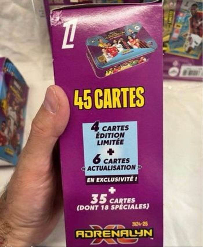 Maxi kit de cartes à collectionner panini adrenalyn XL foot ⚽️ ligue 1 2024/2025 - photo numéro 5
