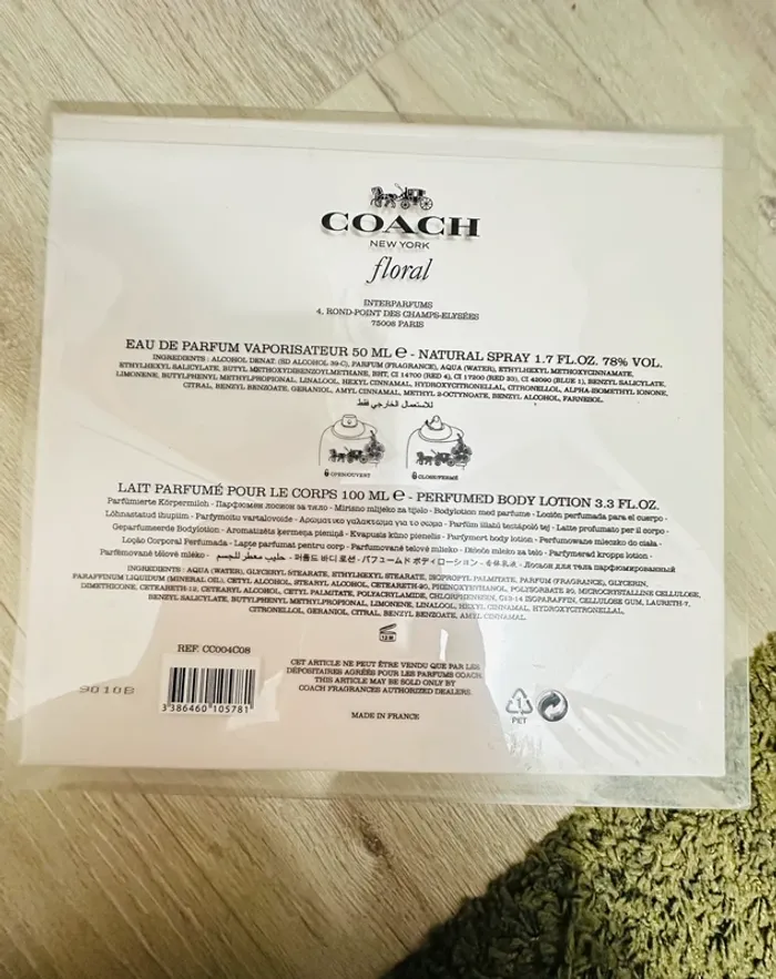 Eau de parfum coach 50 ml plus 100 ml lait de corps - photo numéro 3