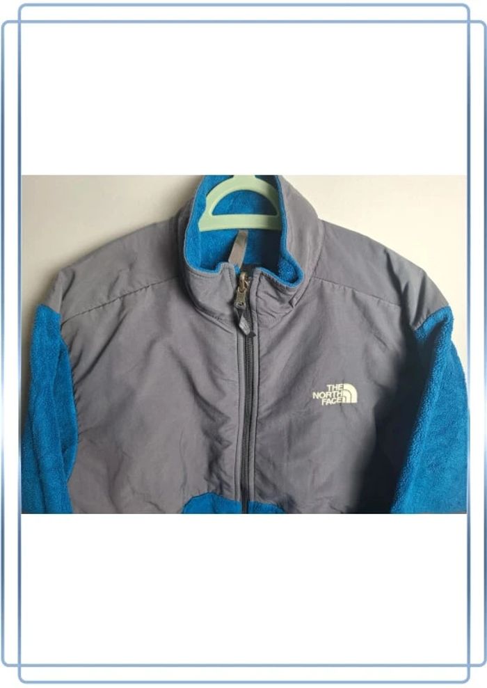 Polaire denali the north face bi colore / polartec - taille L / logo brodé - photo numéro 5