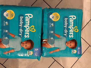 Pampers taille 5