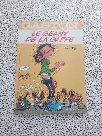 gaston le géant de la gaffe bd dupuis édition indispensable franquin humour culte