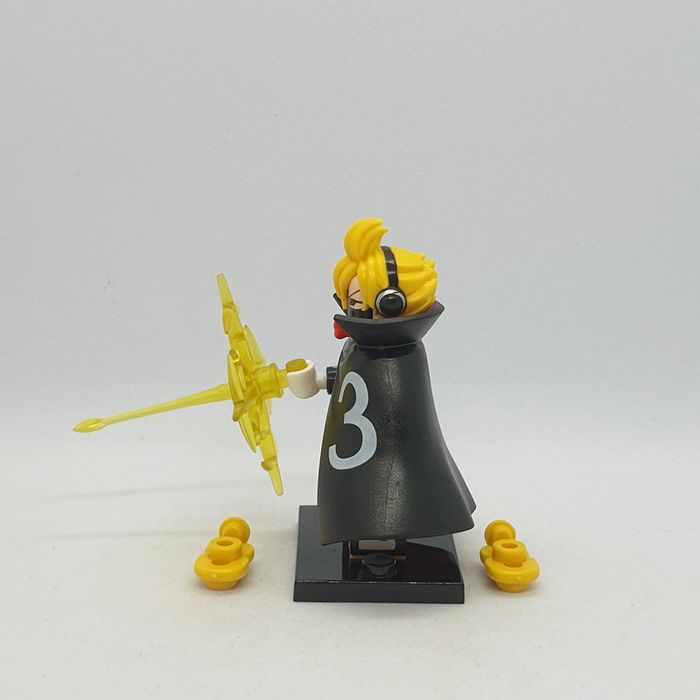 🌊 Figurine One Piece - Sanji Vinsmoke Suit 3 - (Style Lego) 🌊 - photo numéro 2