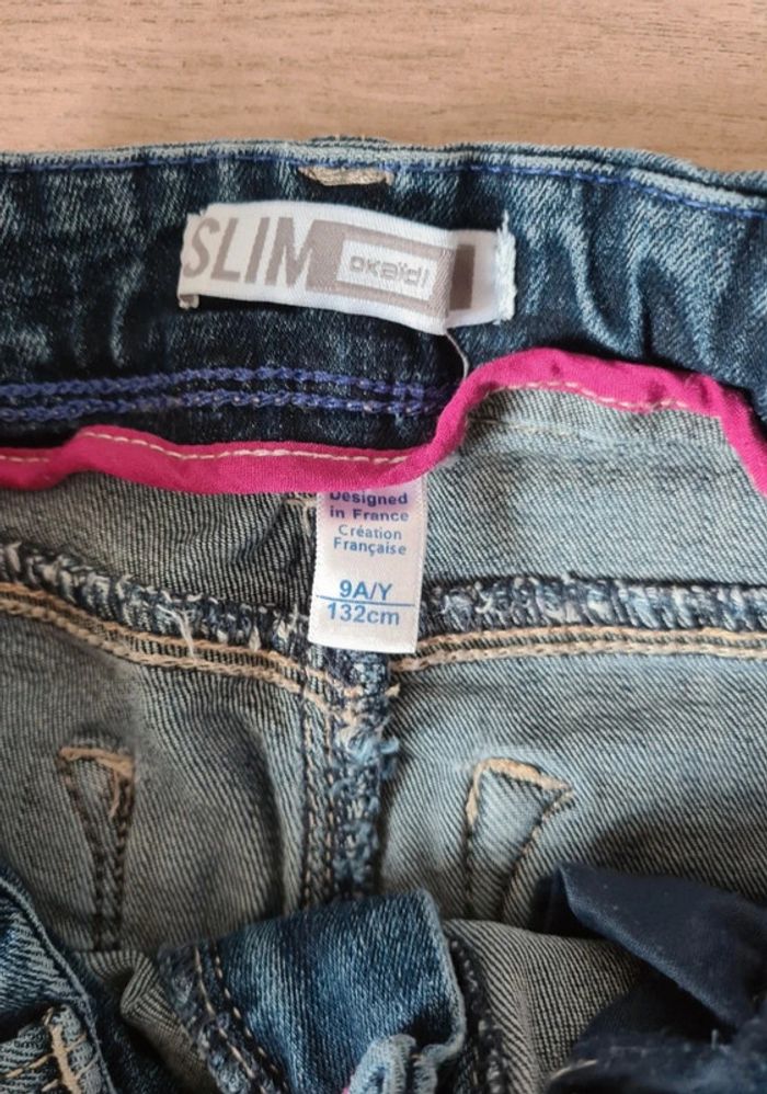 Jeans okaidi 9 ans - photo numéro 3