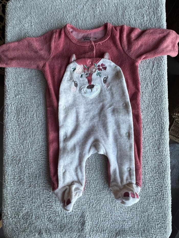 Lot de deux pyjamas bébé - photo numéro 3