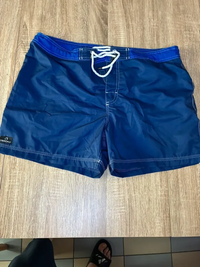 Short de bain tribord bleu XL