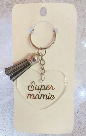 Porte cle super mamie