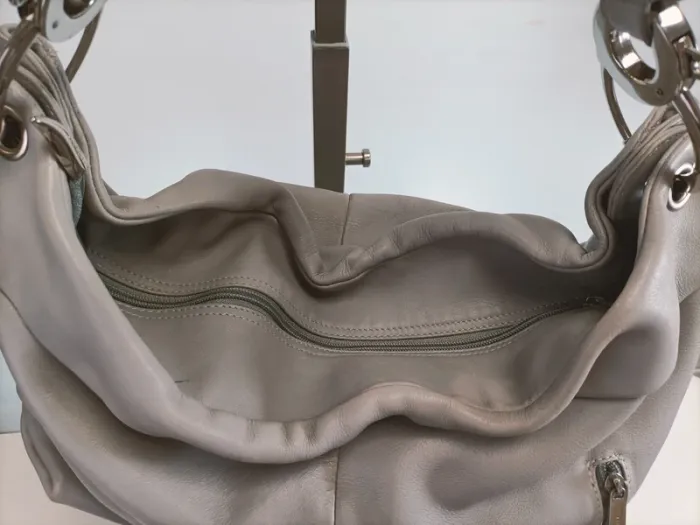 Sac à main Gris Frédéric T. Porté épaule, Grand sac à main - photo numéro 5