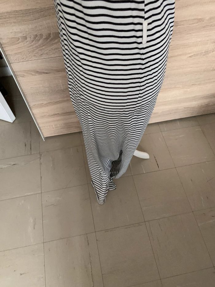 Longue robe lignée dentelle lola&liza XL - photo numéro 5