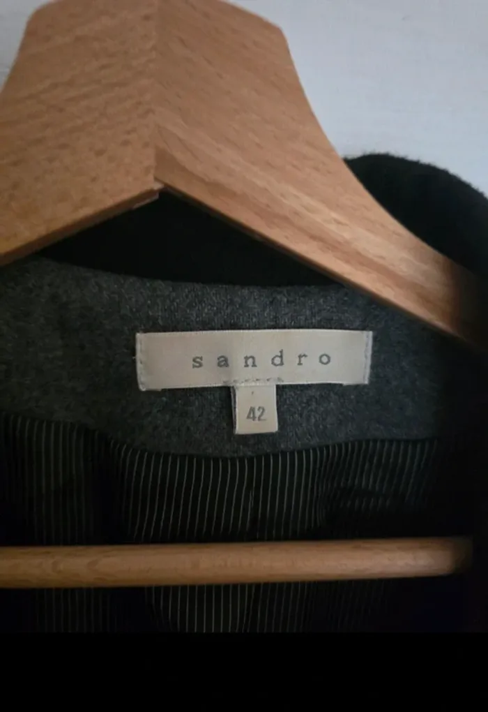 Veste Blazer Sandro Taille 42 - photo numéro 5