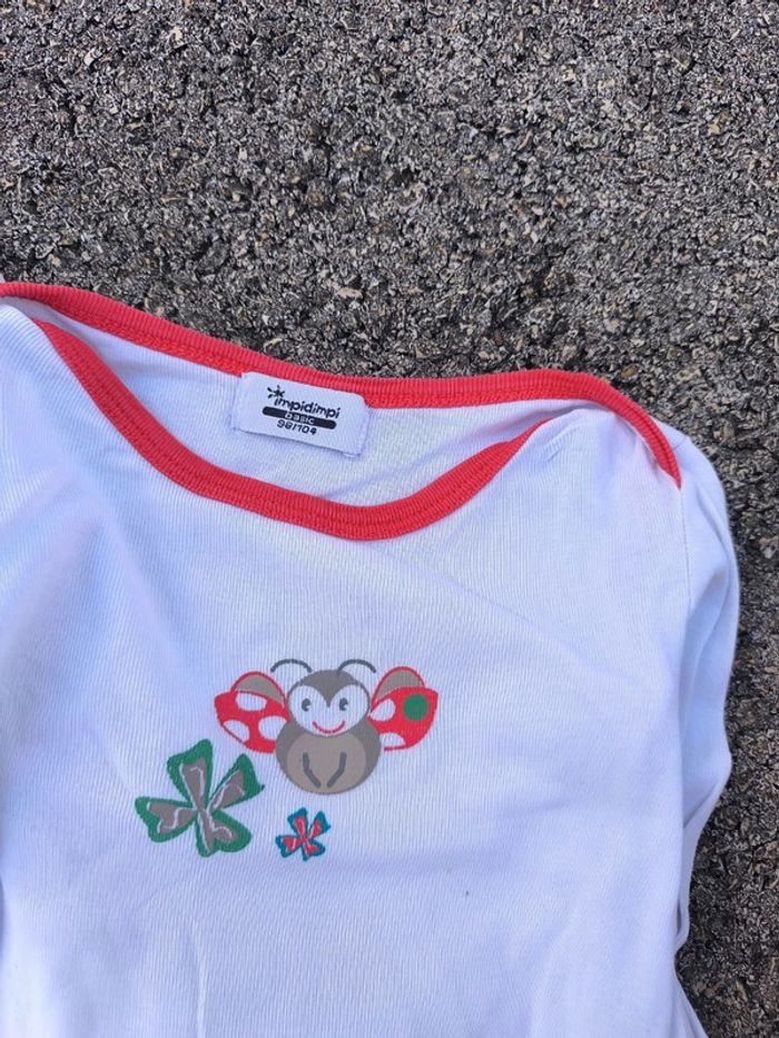 Lot de 3 body manches longues taille 3 ans en bon état - photo numéro 4