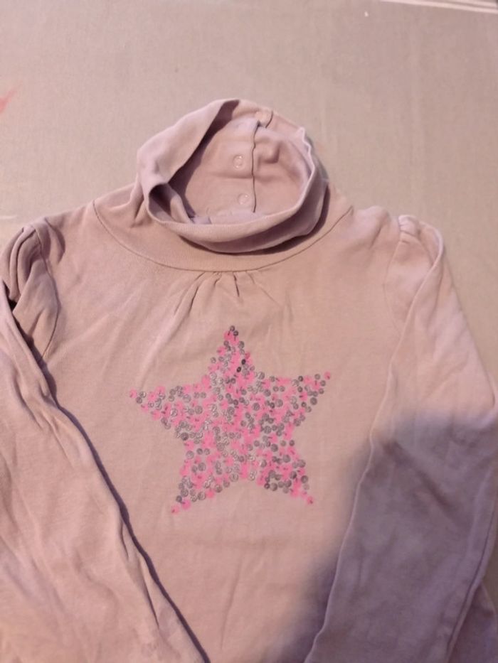 Lot fille 4ans jean plus t-shirts - photo numéro 6