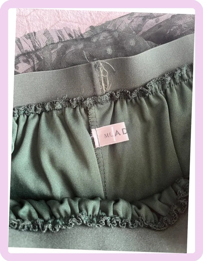 Jupe Longue Verte avec Tule – Madison – Taille M/L 👗 - photo numéro 4