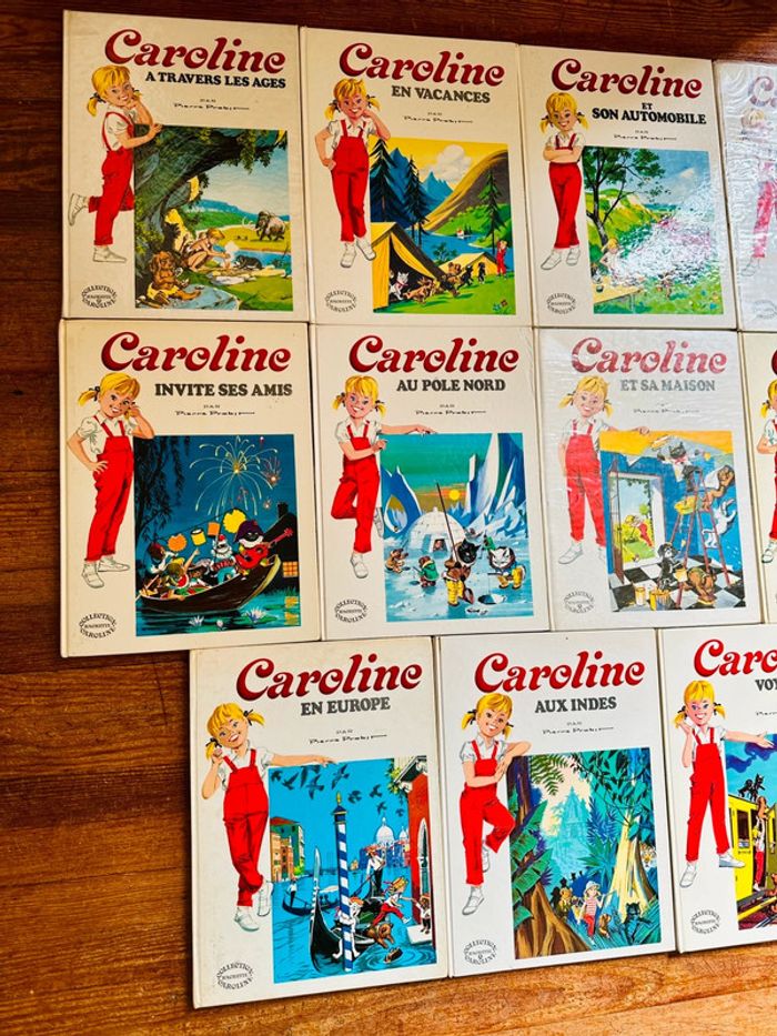 Lot de 11 livres anciens blancs albums bd Caroline Pierre Probst Grands albums Hachette - photo numéro 3
