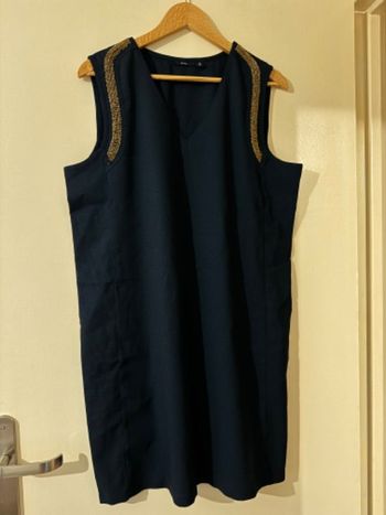 Robe bleue marine