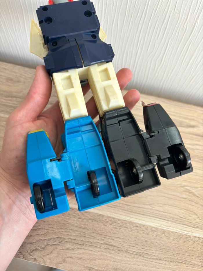 Vintage robot figurine Japanese DX Galactic Gale Baxingar Baxinger Takatoku Chogokin bootleg - photo numéro 8