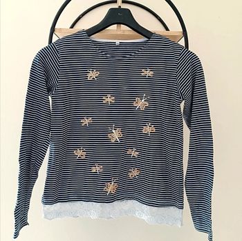 12 ans teeshirt bi matière