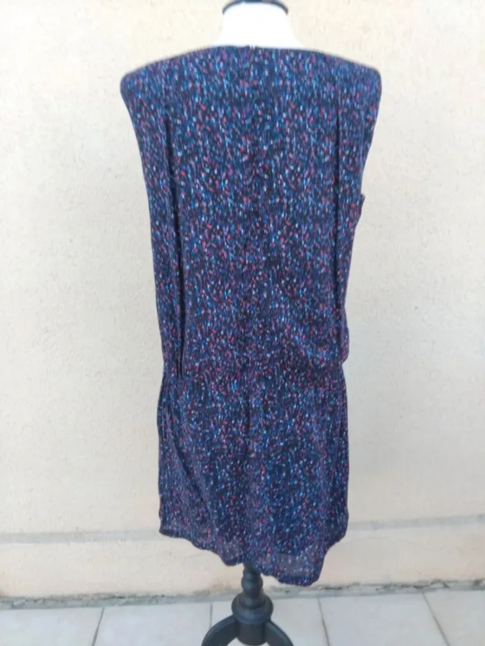 Robe  atypique Comptoir des cotonniers t42 100% viscose - photo numéro 6