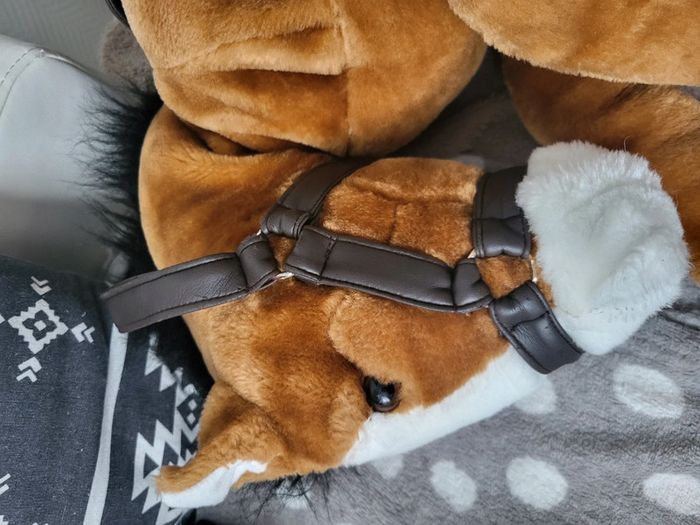 Grande peluche cheval - photo numéro 3