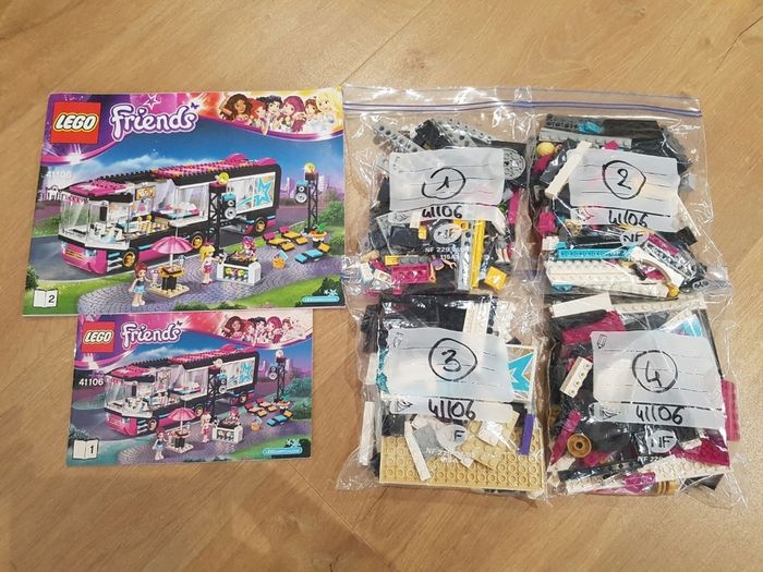 🎄🎁 lot 3 lego friends popstar Livi - photo numéro 2