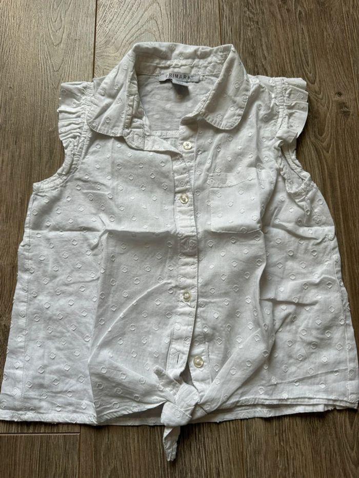 Haut façon chemisier 6/7 ans