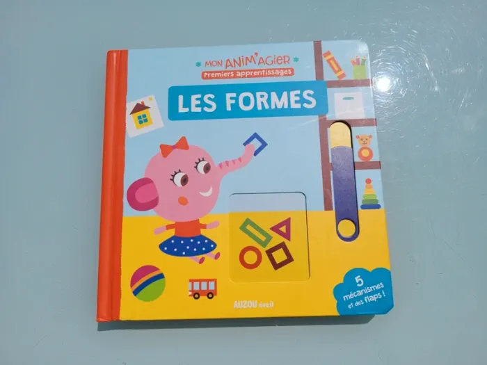 Livre animé Mon Anim'agier 🟥 Les Formes 🔵 (81) - photo numéro 2