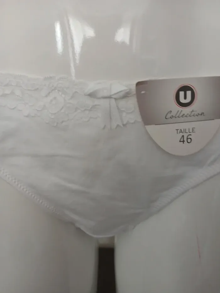 Slip blanc taille 46 - photo numéro 2