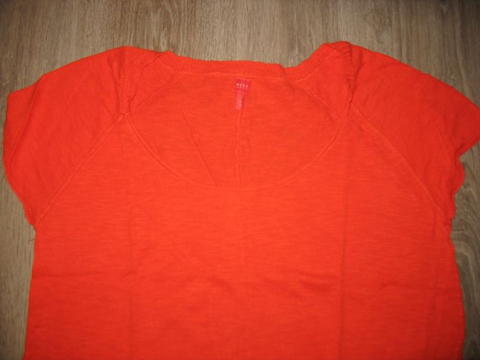 PULL COURT FIN MC ORANGE "MISS CAPTAIN" - TAILLE 2 - n°05 - photo numéro 3