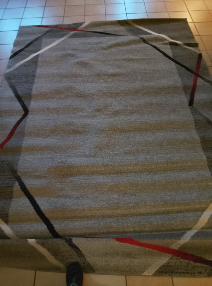 Très grand Tapis géométrie moderne - photo numéro 3