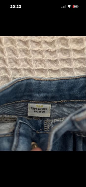 Pantalon bébé fille 