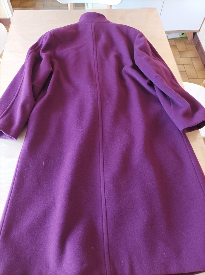 Manteau long laine - photo numéro 2