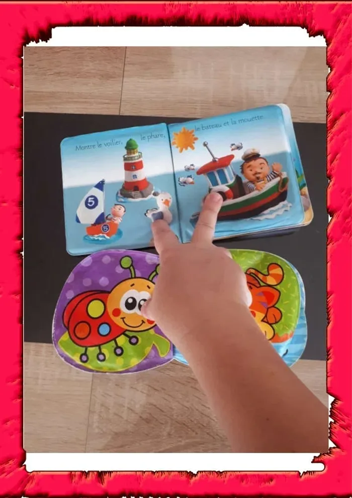 Lot 2 livres bain bébé - photo numéro 2