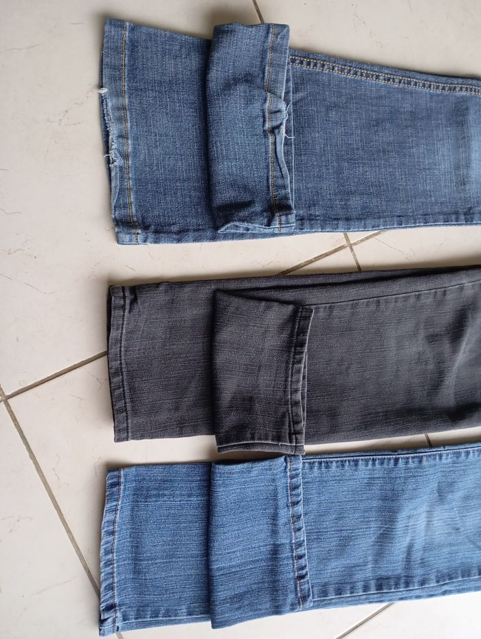 Lot de 4 jeans femme taille 38 - photo numéro 3