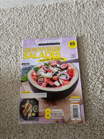 Livre de cuisine les nouvelles salades
